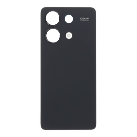 Back Glass, Rear Cover - Xiaomi Redmi Note 13 4G Frameless Rear Glass, Black Lens (Original Disassembled) - Grade A, wholesale p