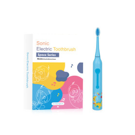 Brosse Sonique, Hygiène Dentaire - Brosse à Dents Électrique Sonique Enfants à Lévitation Magnétique Rappel Intelligent Brosse S