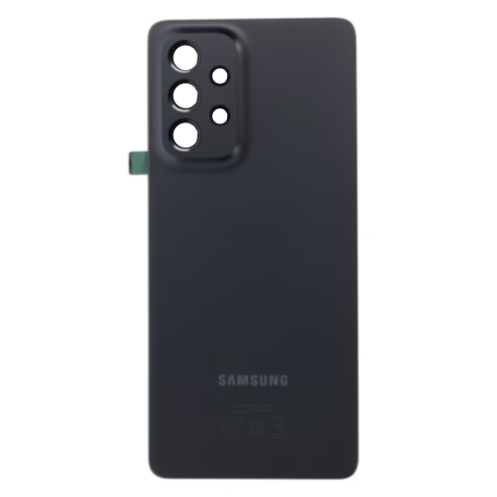 Back Glass, Rear Cover - Samsung Galaxy A53 5G (A536B) Rear Glass, Frameless, Black Lens (Original, Disassembled) - Grade A, who