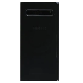 Rear Cover - Back Glass Samsung Galaxy S10 Without Lens Black (Original Disassembled) - Grade B, wholesale price
