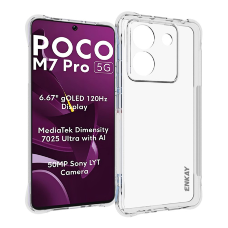 Coque de Protection pour Xiaomi POCO M7 Pro 5G - Transparent