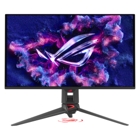 Monitor, Display - ASUS ROG Swift PG27UCDM 90LM0B30-B01971 27 OLED Gaming Screen - 3840 x 2160 - Black - Used with Charger Cable