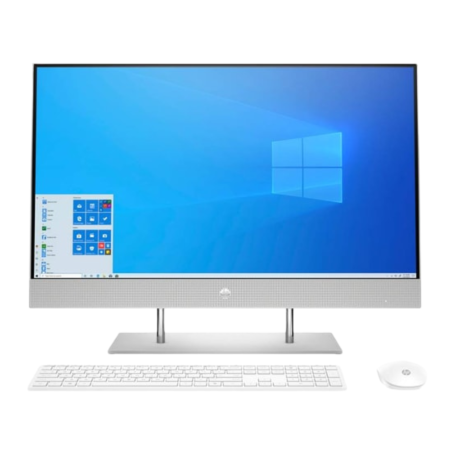 Ordinateur, Monobloc - PC Tout-en-Un HP 27 DP1011NF - 16 Go / 512 To SSD - Core I7-1165G7 - Grade A avec Boîte et Accessoires, p