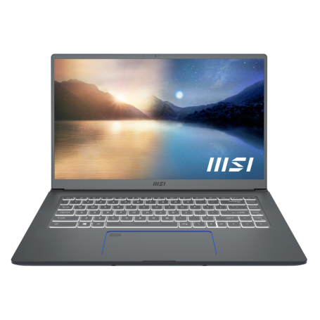Ordinateur Portable, Laptop - PC Portable MSI Prestige 15 A11SCX-297FR - 16 Go/512 Go SSD - I7-1165G7 - AZERTY - Bleu - Grade AB