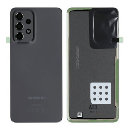 Rear Cover - Black Back Glass for Galaxy A33 5G (A336B) (Service Pack) - GH82-28042A, wholesale price