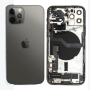 Back Glass, Rear Cover - Back Cover Housing iPhone 13 Pro Graphite - Charging Connector Without Battery (Original Disassembled) 