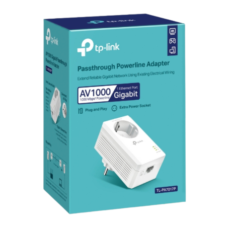 Réseau, Connectivité - Adaptateur CPL TP-Link TL-PA7017P - Blanc, prix de gros.