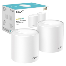 Routeurs, Réseaux - Routeurs Wi-Fi 6 Mesh Système AX1500 bi-bande, Vitesse Ultra-Rapide, Sécurité WPA3 TP-Link Deco X10 - Blanc 