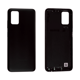 Dos, Coque arrière - Vitre Arrière Samsung Galaxy A03S Sans Contour Lentille Noir (Original Démonté) - Grade B, prix de gros.
