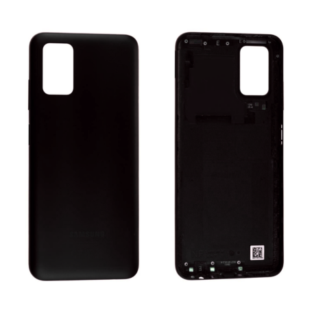 Dos, Coque arrière - Vitre Arrière Samsung Galaxy A03S Sans Contour Lentille Noir (Original Démonté) - Grade B, prix de gros.