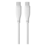 Cable, Connector - USB-C / USB-C 1M Charging Cable XSSIVE XSS-TPE1MCC - White, wholesale price
