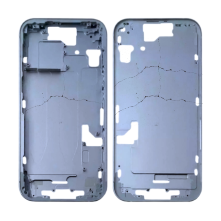 iPhone Part, Frame - Empty iPhone 15 Blue Frame (Original Disassembled) - Broken, wholesale price