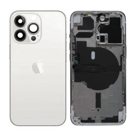 Back Cover - Chassis Empty iPhone 13 Pro White (Origin Disassembled) - Grade B, wholesale price