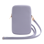 Pouch, Bag - Triangle PU Zip Phone Pouch 4G Guess GUWBZPGSTEGU – Purple, wholesale price