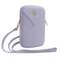 Pouch, Bag - Triangle PU Zip Phone Pouch 4G Guess GUWBZPGSTEGU – Purple, wholesale price