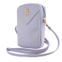 Étui, Coque - Pochette pour téléphone portable Zip PU Triangle 4G Guess GUWBZPGSTEGU – Violet, prix de gros.