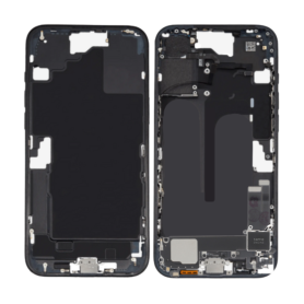 Replacement Parts - iPhone 16E Chassis without Rear Glass esim without Battery Black (Original Disassembled) Grade AB, wholesale