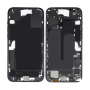 Chassis, Cadre - Chassis iPhone 16E sans Vitre Arrière sans Batterie Noir (Origine Demonté) Grade AB, prix de gros.