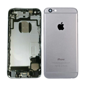 Châssis, Coque arrière - Chassis Complet iPhone 6 Argent - Connecteur de Charge sans Batterie (Origine Demonté) Grade B, prix de
