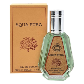 Perfume - Aqua Pura Fragrance World Eau de Parfum - Unisex - 50ml, wholesale price