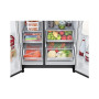 Fridge, Refrigerator - LG GSJV90MCAE Black American-Style Refrigerator - Used, wholesale price