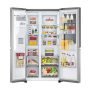 Frigo, Congélateur - Réfrigérateur américain LG GSXV90MBAE Argent - Occasion, prix de gros.