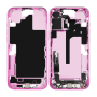 Back Cover, Frame - iPhone 16 Rear Chassis without Rear Glass without Battery Pink (Original Disassembled) Grade A, wholesale pr