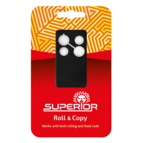 Remote Controller, Transmitter - Universal Remote Control 433.92 MHz - Clone/Copy Mode - Compatible with Rolling Code/Fixed Code