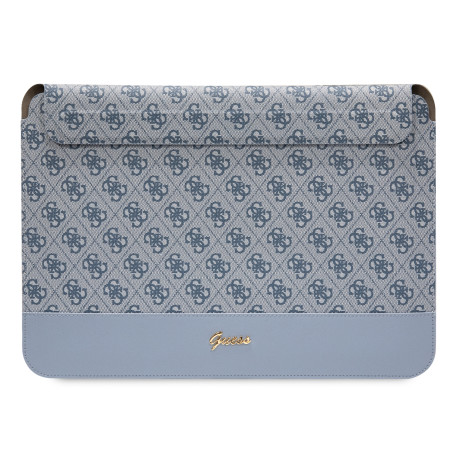 Laptop Case - Guess 4G Stripe Metal Logo Computer Sleeve GUCS14PS4SGW - 14" Blue, wholesale price
