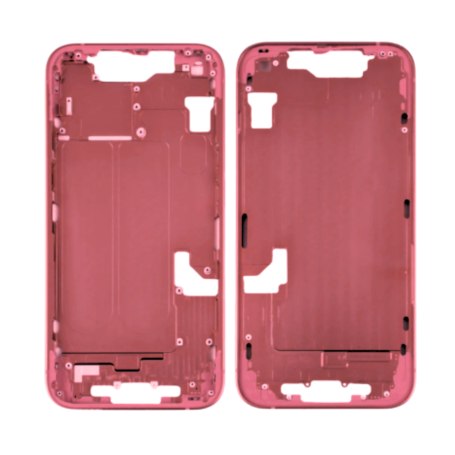 Back Cover, Frame - Empty Frame iPhone 14 Red (Disassembled Original) - Grade B, wholesale price
