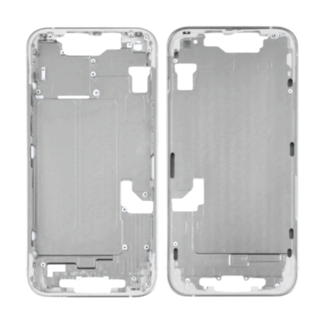 Châssis Vide iPhone 14 Blanc Origine Démontré - Grade A | Pièce de Remplacement Qualité Premium