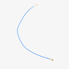 Cable, Connector - Câble Coaxial Bleu Galaxy A16 4G(A165F), wholesale price