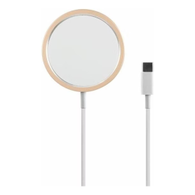 Charging Pad, Power Adapter - Wireless Charger Magsafe 15W USB-C Guess GUCBMSLRD - Gold, wholesale price