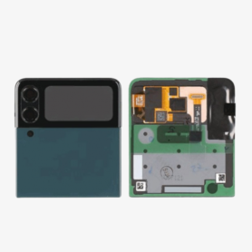 Écran, Display - Ecran Extérieur Samsung Galaxy Z Flip 3 5G (F711) Vert (Original Démonté) - Grade AB, prix de gros.