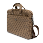 Bag, Cover - Laptop sleeve 4G PU Hot Stamp with shockproof protection Guess GUCB15P4TW – 15/16" Brown, wholesale price