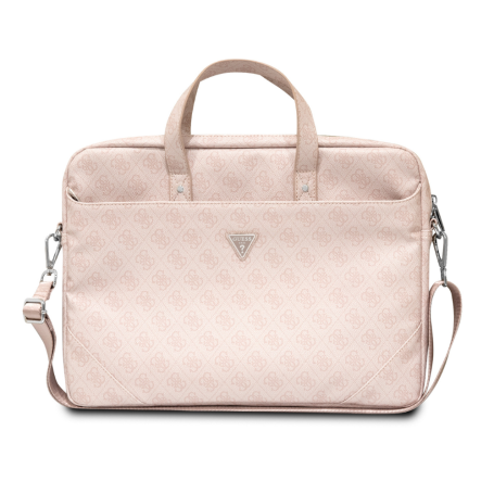 Étui, Pochette, Protection - Housse pour ordinateur 4G PU Hot Stamp avec protection anti-chocs Guess GUCB15P4TP – 15/16" Rose, p