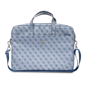 Étui, Pochette - Housse pour ordinateur 4G PU Hot Stamp avec protection anti-chocs Guess GUCB15P4TB – 15/16" Bleu, prix de gros.