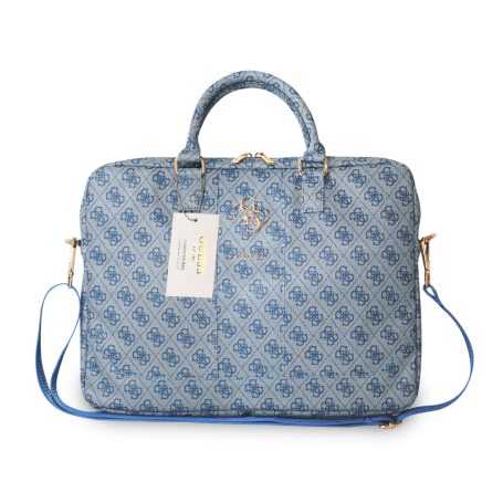 Protection, Étui - Housse d’ordinateur PU 4G Stripe avec logo métal GUESS GUCS14PS4SGW – 14" Marron, prix de gros.