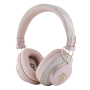Écouteurs, Auriculaires - Casque PU sans Fil Bluetooth ENC avec Logo 4G Métal GUESS GUBHS72P4FC4MP - Rose, prix de gros.