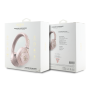 Headphones, Earphones - Wireless Bluetooth ENC PU Headset with 4G Metal GUESS Logo GUBHS72P4FC4MP - Rose, wholesale price