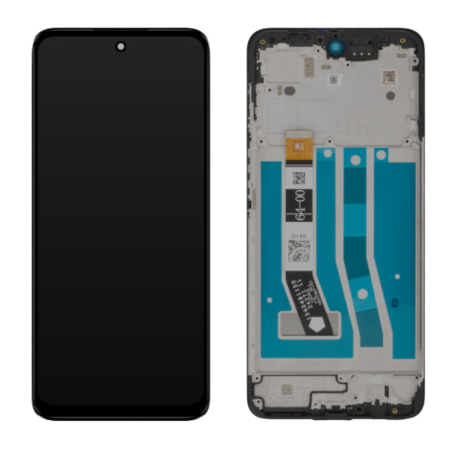 Screen, Display - Motorola Moto G55 5G (2024) Black Screen with Chassis (Original Pack), wholesale price