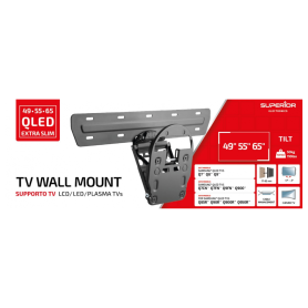 TV Mount, Television Stand - Universal TV Stand Compatible with Samsung QLED 2017-2019 Superior Electronics SUPSTV014 - Supports