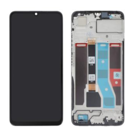 Screen, Display - Realme Note 50 (4G) (2024) Black Screen with Chassis (Original Pack), wholesale price