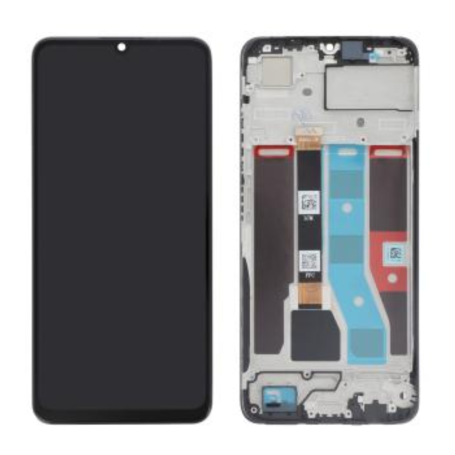 Screen, Display - Realme Note 50 (4G) (2024) Black Screen with Chassis (Original Pack), wholesale price