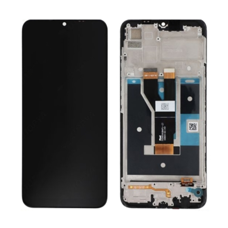 Screen, Display - Realme C11 (4G) (2021) Black Screen with Frame (Original Pack), wholesale price
