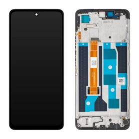 Screen, Display - Realme C65 (4G) (2024) Black Screen with Frame (Original Pack), wholesale price