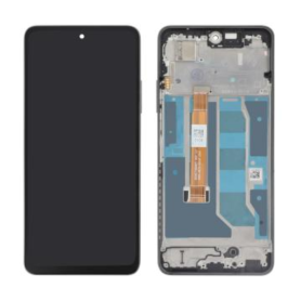 Écran, Display - Ecran Realme C67 (4G) (2023) Noir avec Châssis (Original Pack), prix de gros.