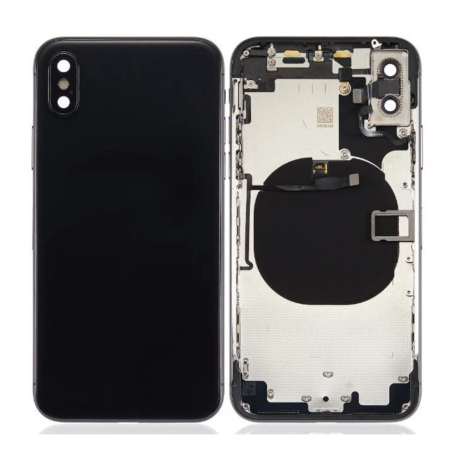 Châssis Vide iPhone X Noir - Origine Démontré - Grade AB - Qualité & Fiabilité