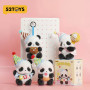 Stuffed Animal, Plush Toy - Blind Box Panda Roll Party Series Polyester 52TOYS Plush Toy - 12 cm, wholesale price