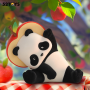 Jouet Collectible, Figurine - Peluche Panda Roll Édition Limitée Apple Hat PVC/ABS 52TOYS - 23cm, prix de gros.